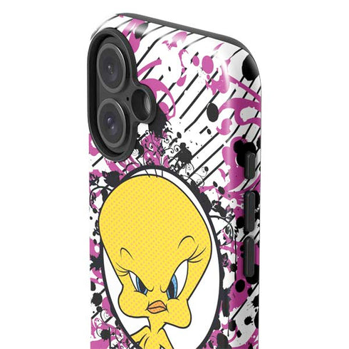 Looney Tunes Tweety Bird with Attitude iPhone 16 Plus Impact Case